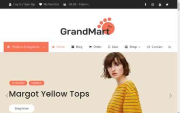 GrandMart Pro (screenshot desktop)