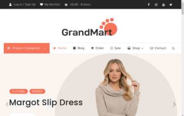 GrandMart (screenshot desktop)