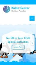 Kiddiz Center (screenshot mobile)