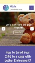 Kiddiz (screenshot mobile)