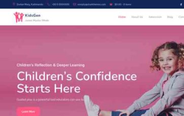 KidsGen (screenshot desktop)