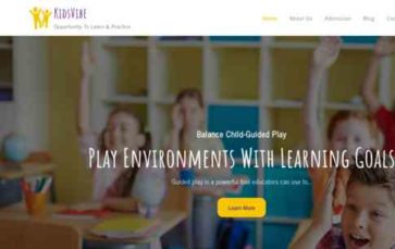 KidsVibe (screenshot desktop)