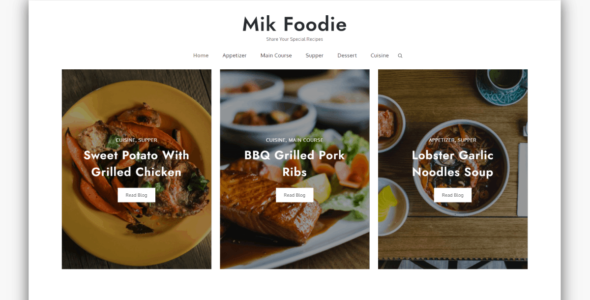 Mik Foodie (Shark Themes)