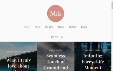 Mik (screenshot desktop)