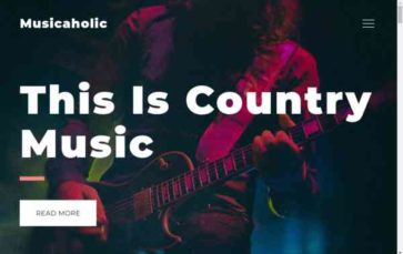 Musicaholic (screenshot desktop)