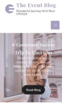 The Event Blog (screenshot mobile)