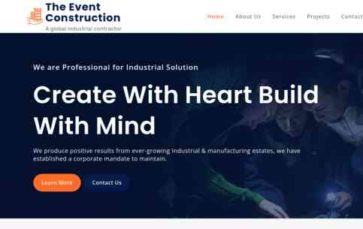 The Event Construction (screenshot desktop)
