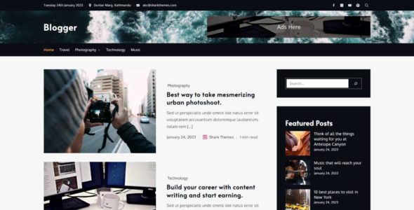 Yuma Blogger (Shark Themes)