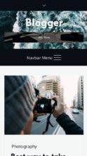 Yuma Blogger (screenshot mobile)