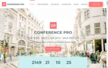 Conference Pro (screenshot desktop)