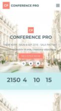 Conference Pro (screenshot mobile)