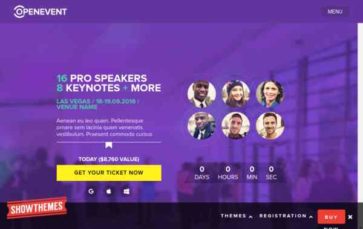 OpenEvent (screenshot desktop)