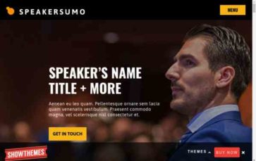 SpeakerSumo (screenshot desktop)