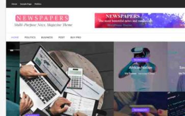 Newspaperss Pro (screenshot desktop)