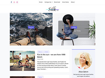 Silk Blog Pro (Silk Themes)