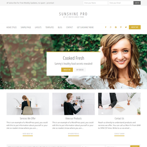 Sunshine Pro (Simple PRO Themes)