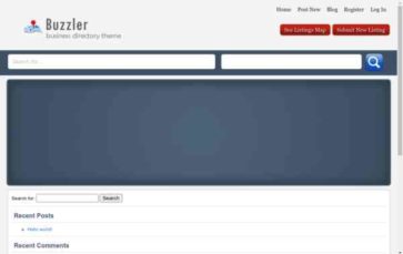 Buzzler (screenshot desktop)
