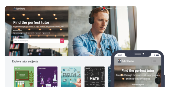 TutorTheme (SiteMile)