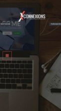 Connexions (screenshot mobile)