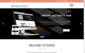 Foxeed (screenshot desktop)