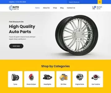 Auto Parts (SKT Themes)