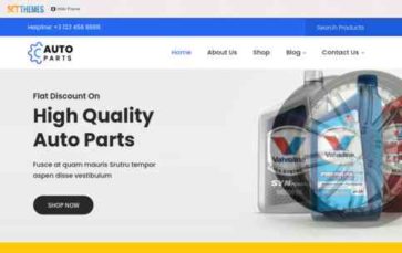 Auto Parts (screenshot desktop)