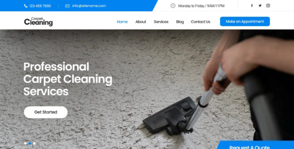 Carpet Cleaning (SKT Themes)