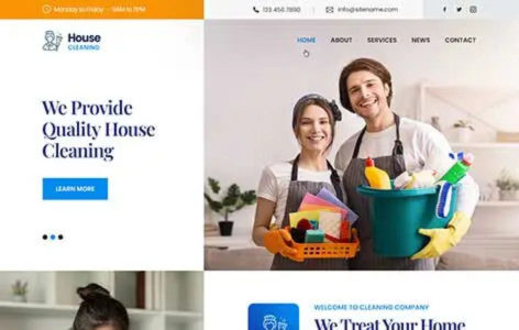 Cleaning Company (SKT Themes)