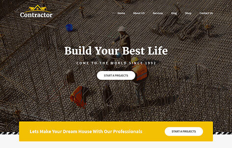 Contractor Pro (SKT Themes)