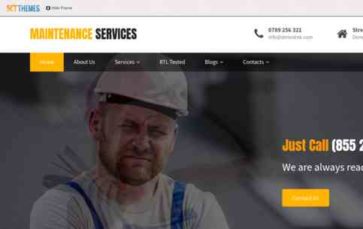 Maintenance Services Pro (screenshot desktop)