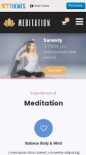Meditation (SKT Themes) (screenshot mobile)