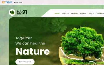 Nature21 Pro (screenshot desktop)