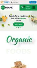Organic (SKT Themes) - (screenshot mobile)
