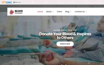 SKT Blood Bank (screenshot desktop)