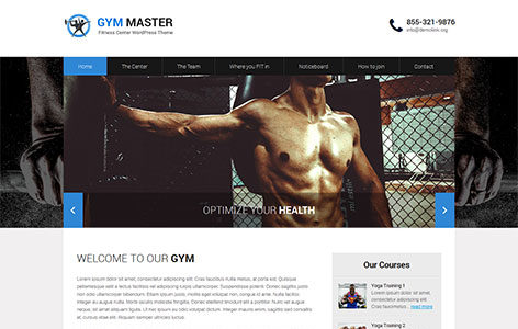 SKT Gym Master Pro (SKT Themes)