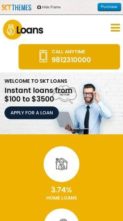 SKT Loan (screenshot mobile)