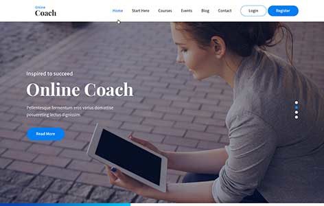 SKT Online Coach Pro (SKT Themes)