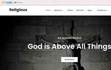 SKT Religious Pro (screenshot desktop)