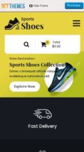 SKT Sports Shoes (screenshot mobile)