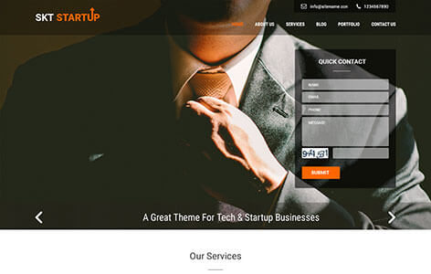 SKT Startup Pro (SKT Themes)