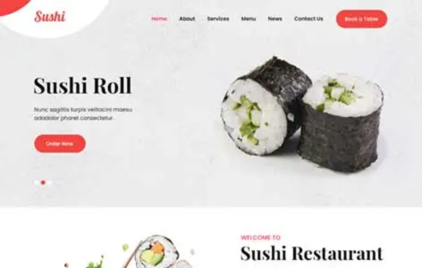 SKT Sushi Pro (SKT Themes)