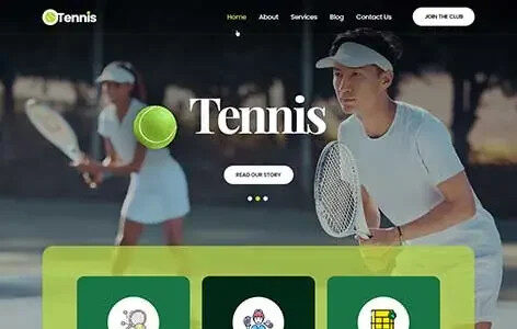SKT Tennis Club (SKT Themes)