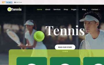 SKT Tennis Club (screenshot desktop)