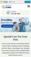 SKT Vet Clinic (screenshot mobile)