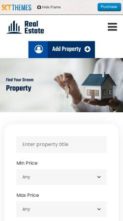 The Real Estate (screenshot mobile)