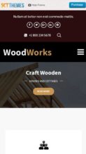 Wood Works (SKT Themes) - (screenshot mobile)