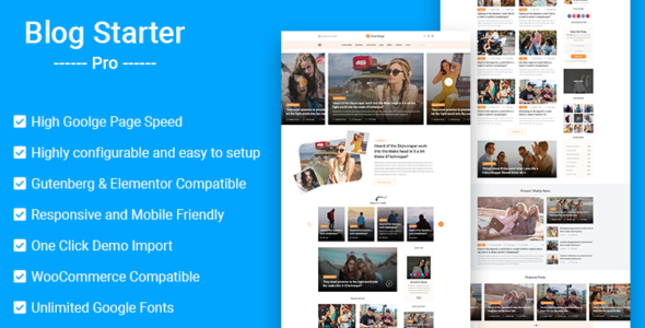 Blog Starter Pro (SmarterThemes)