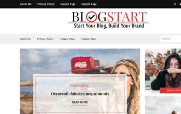 blogstartpro (screenshot desktop)