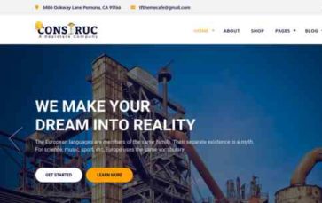 construcpro (screenshot desktop)