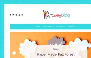 craftyblogpro (screenshot desktop)